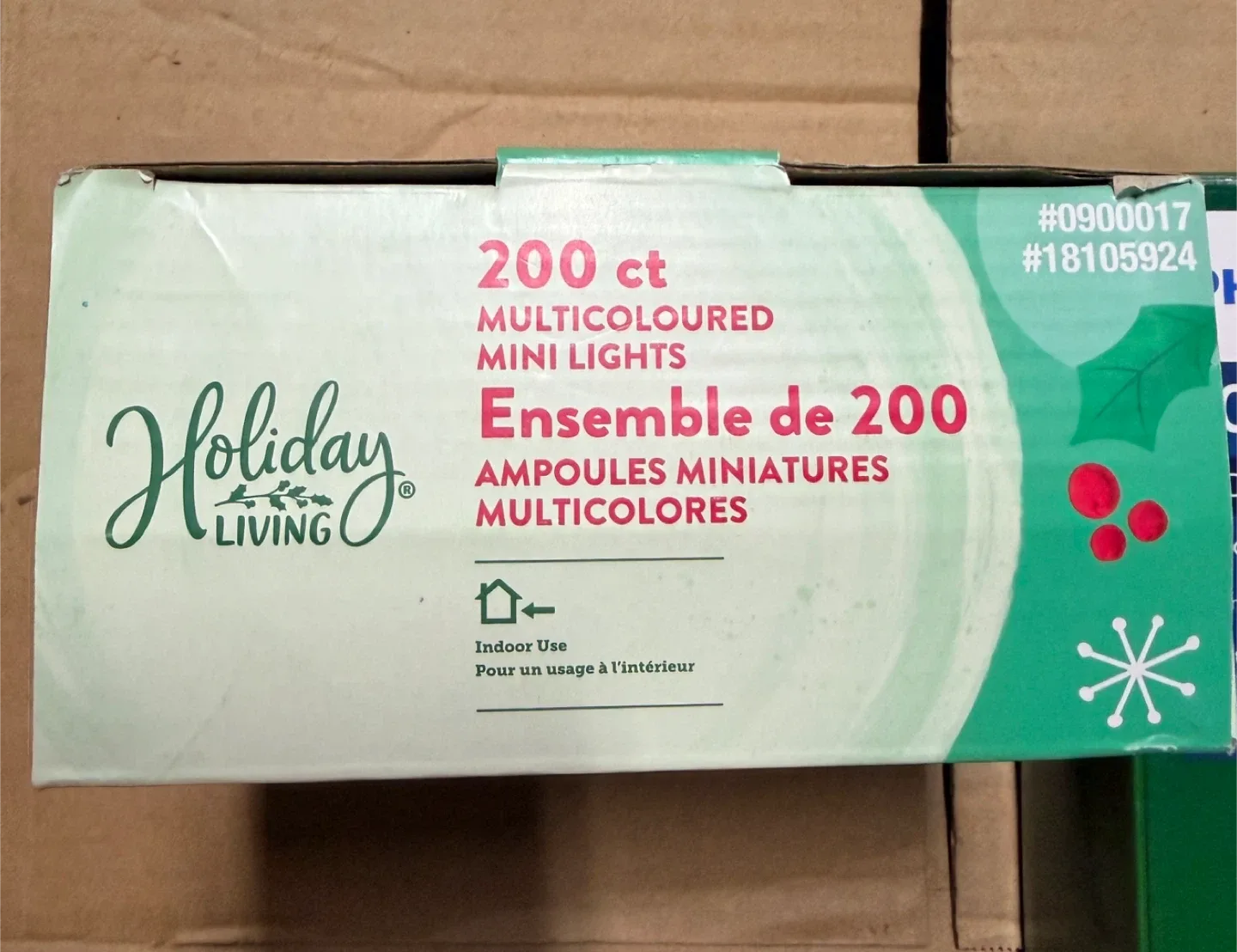 Christmas Lights-Holiday Living 200 ct Multicoloured Mini Lights image indicator(5)