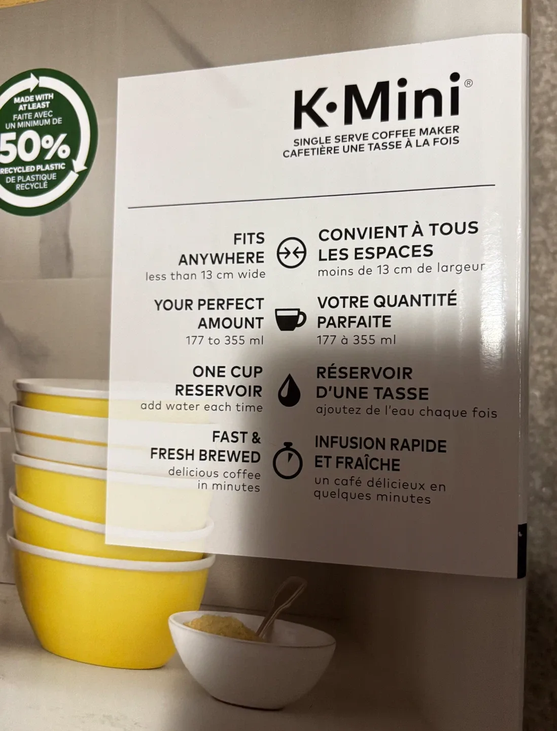 Keurig K-Mini Single Serve Coffee Maker - Matte Black image indicator(2)