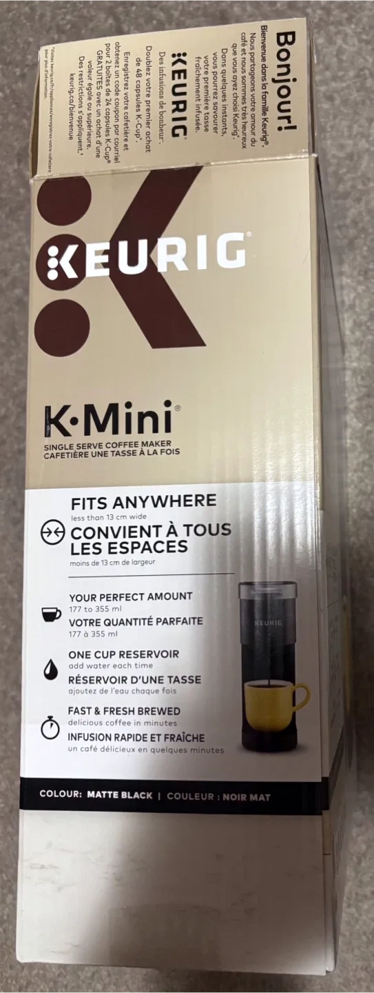 Keurig K-Mini Single Serve Coffee Maker - Matte Black image indicator(3)