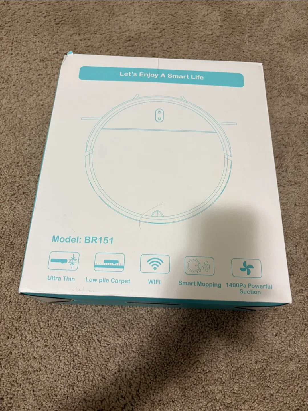 BR151 Smart Robot Vacuum - New in Box