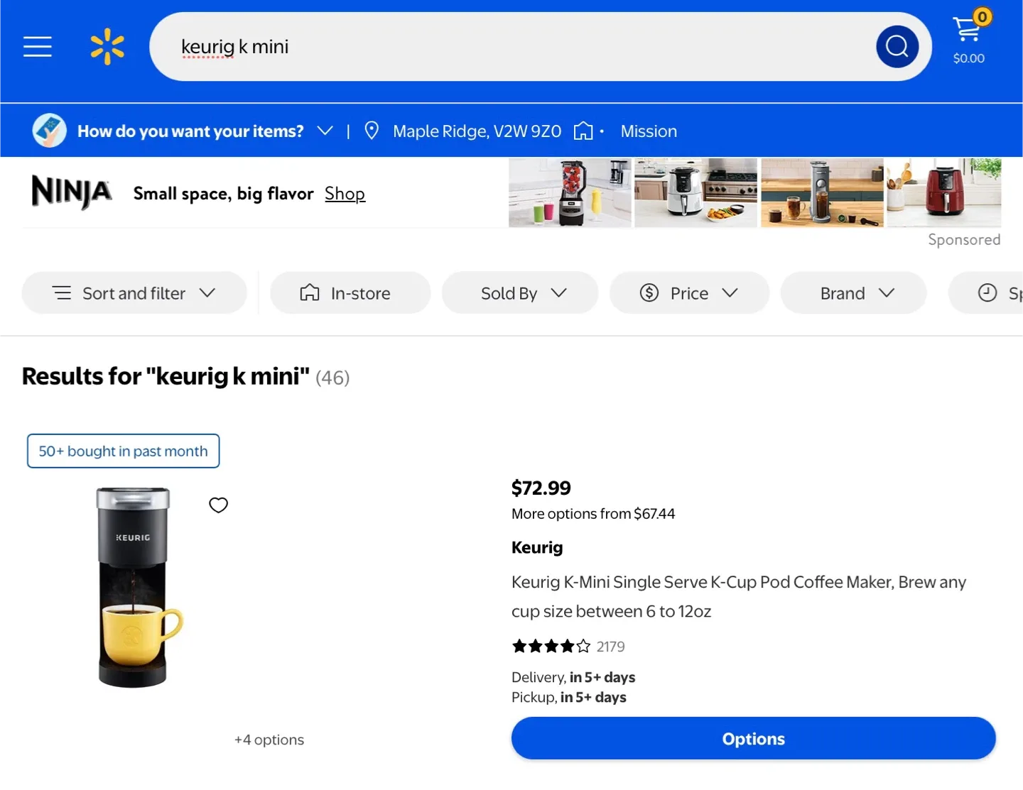 Keurig K-Mini Single Serve Coffee Maker - Matte Black image indicator(6)