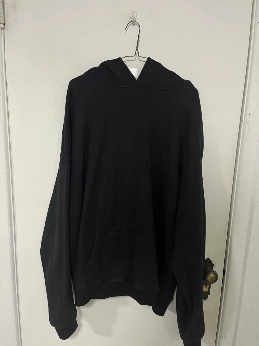 Essentials Black Hoodie - Size XL
