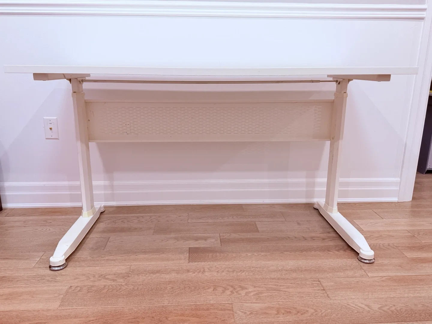 Adjustable Height work Desk+ IKEA Chair image indicator(4)