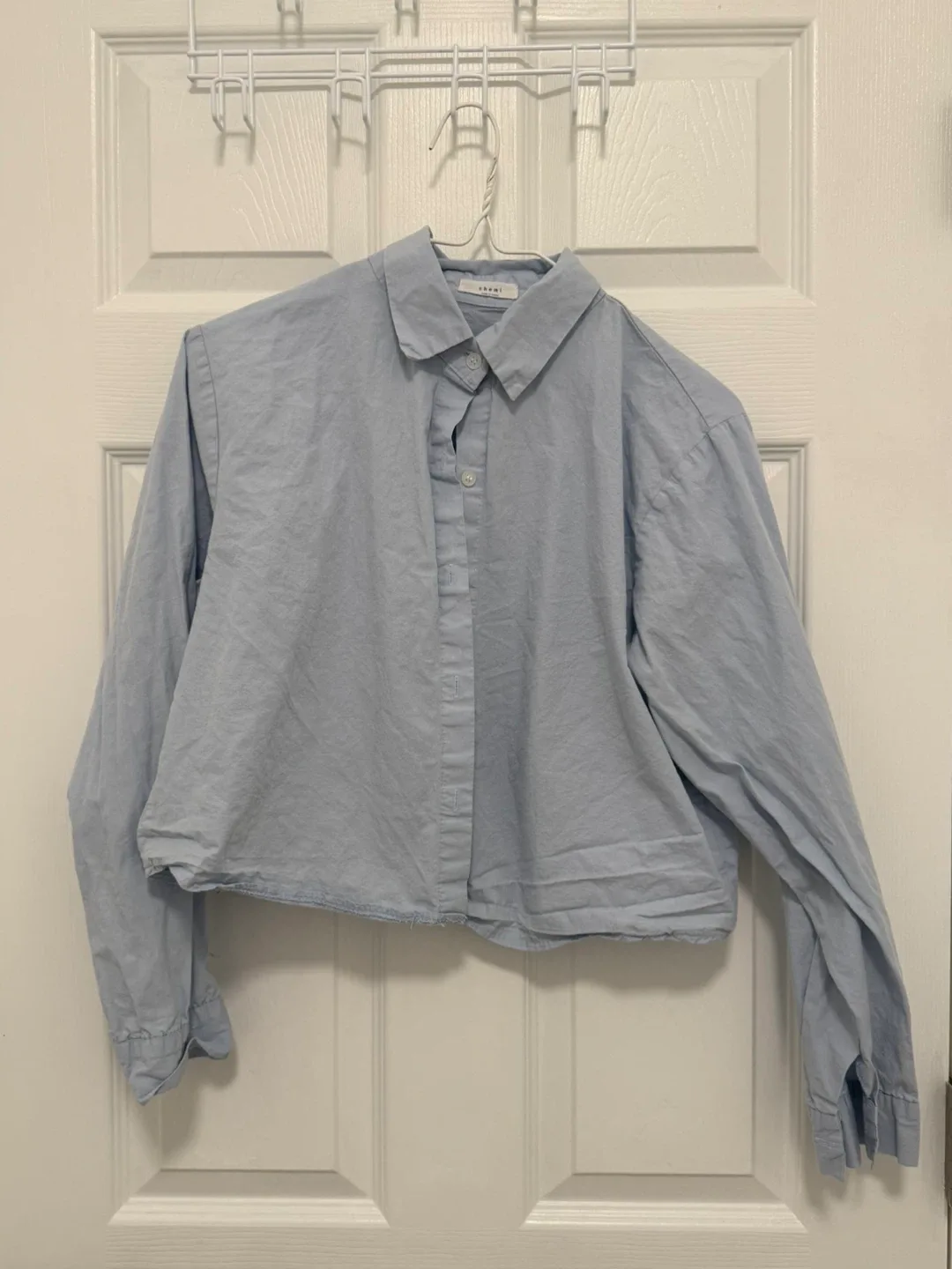 Chemi Light Blue Button-Up Shirt image indicator(2)
