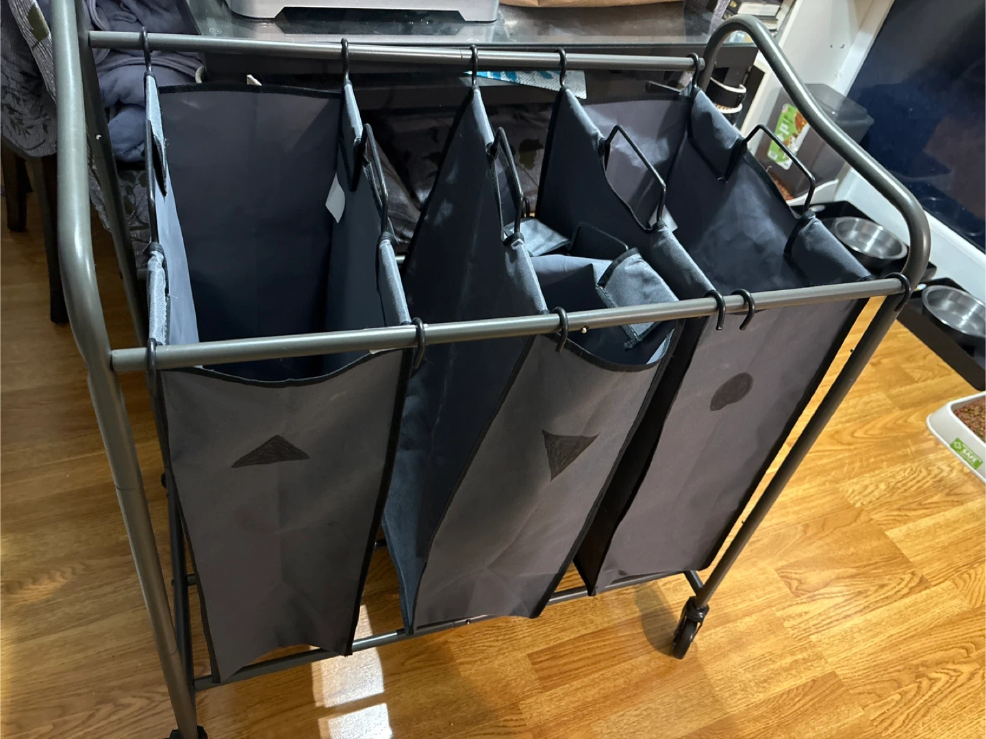Rolling Laundry Sorter Cart - photo 2