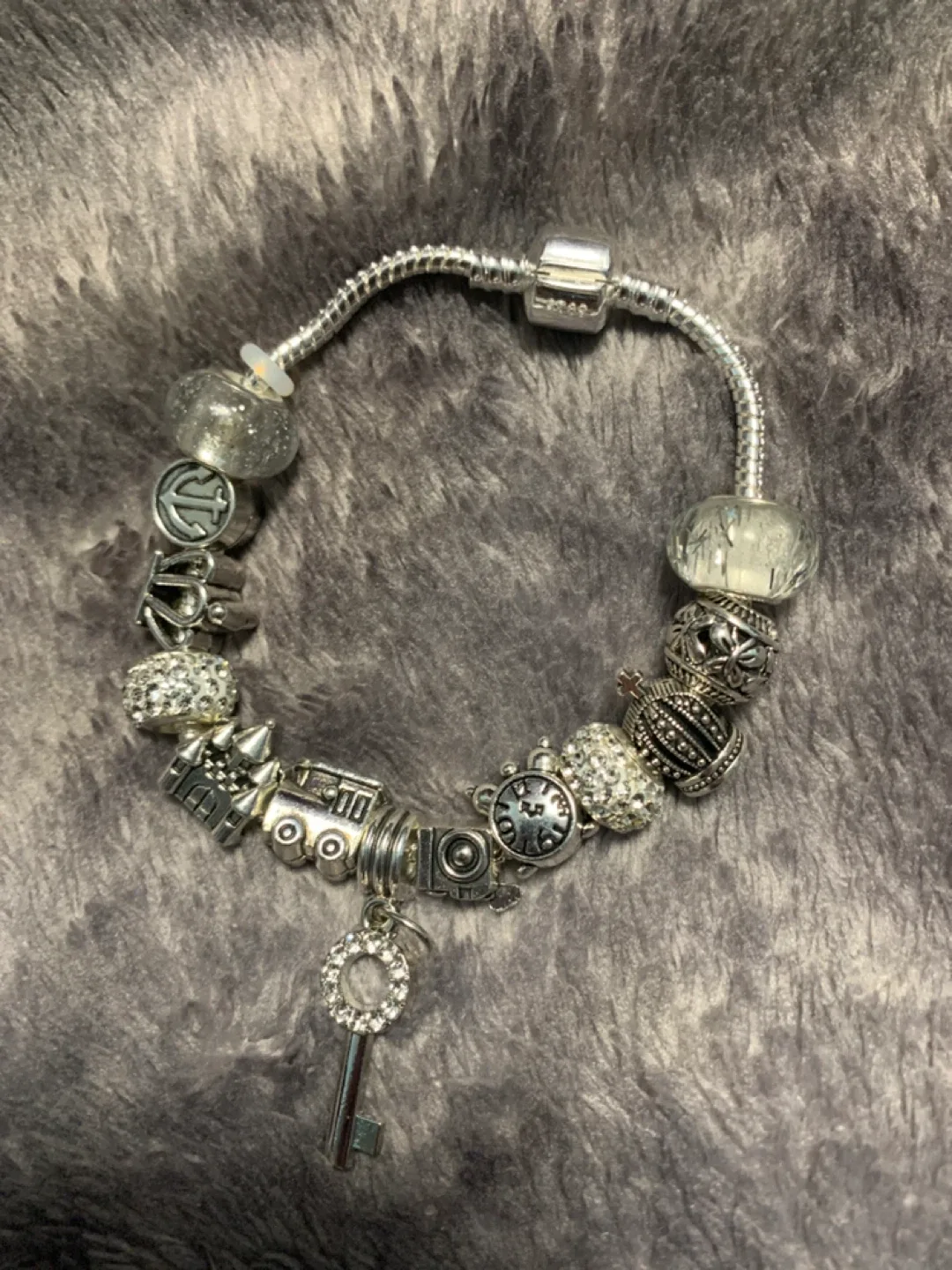 Charm  S925 Silver  Bracelet thumbnail