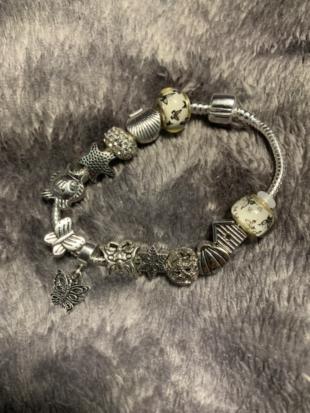 Charm  S925 Silver Bracelet