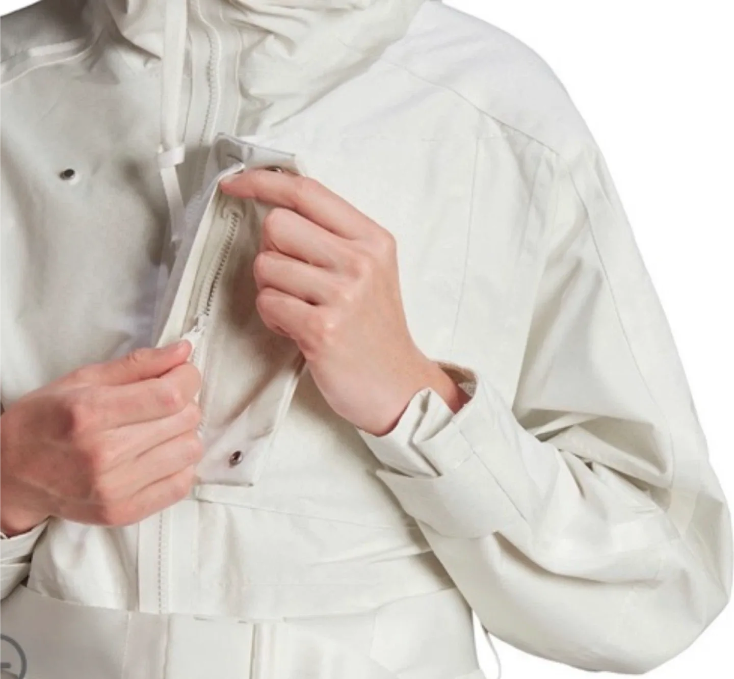 Adidas Terrex M Jacket - Off White image indicator(4)