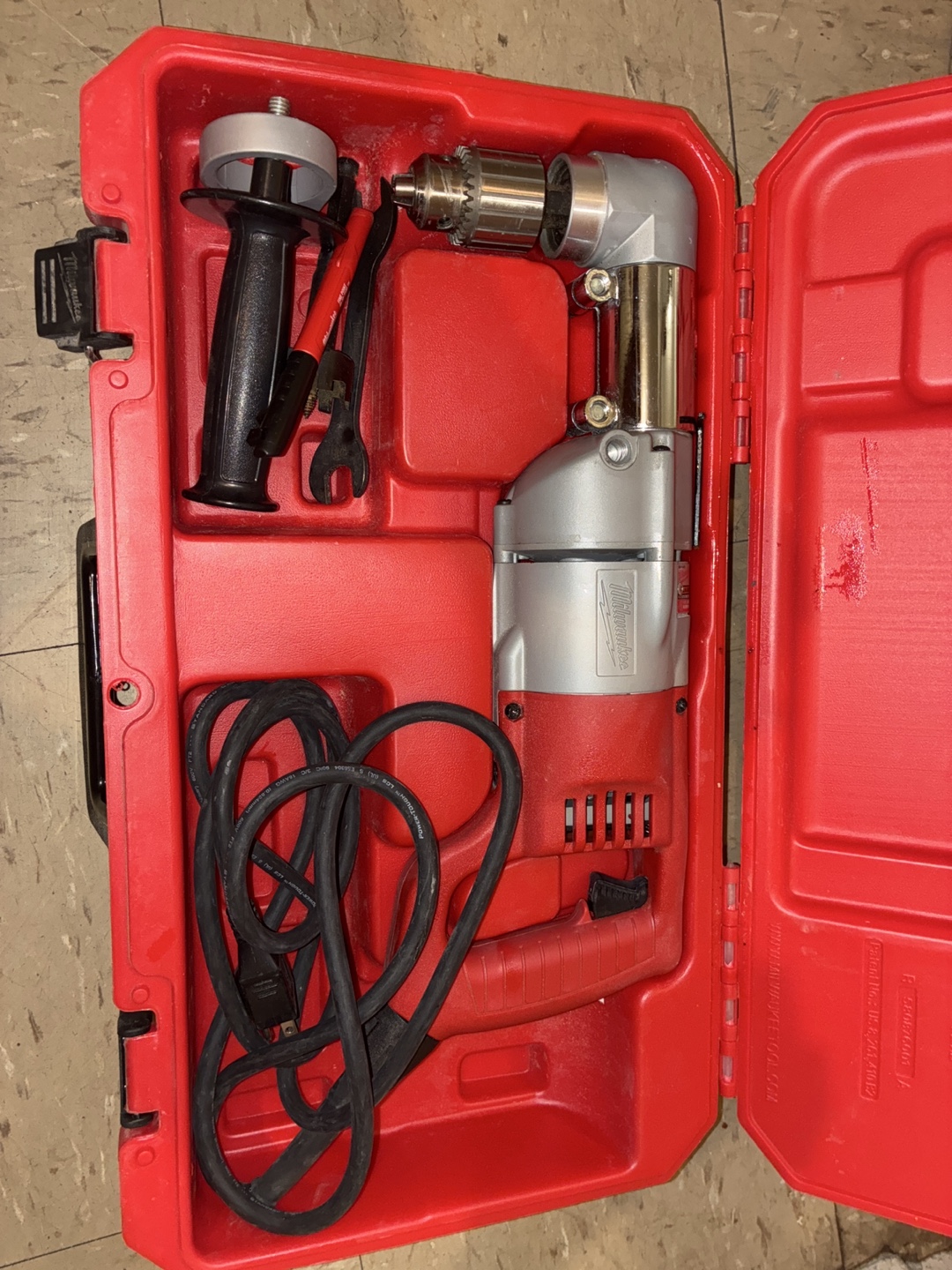 Milwaukee Right Angle Drill Kit w/  Hard Case