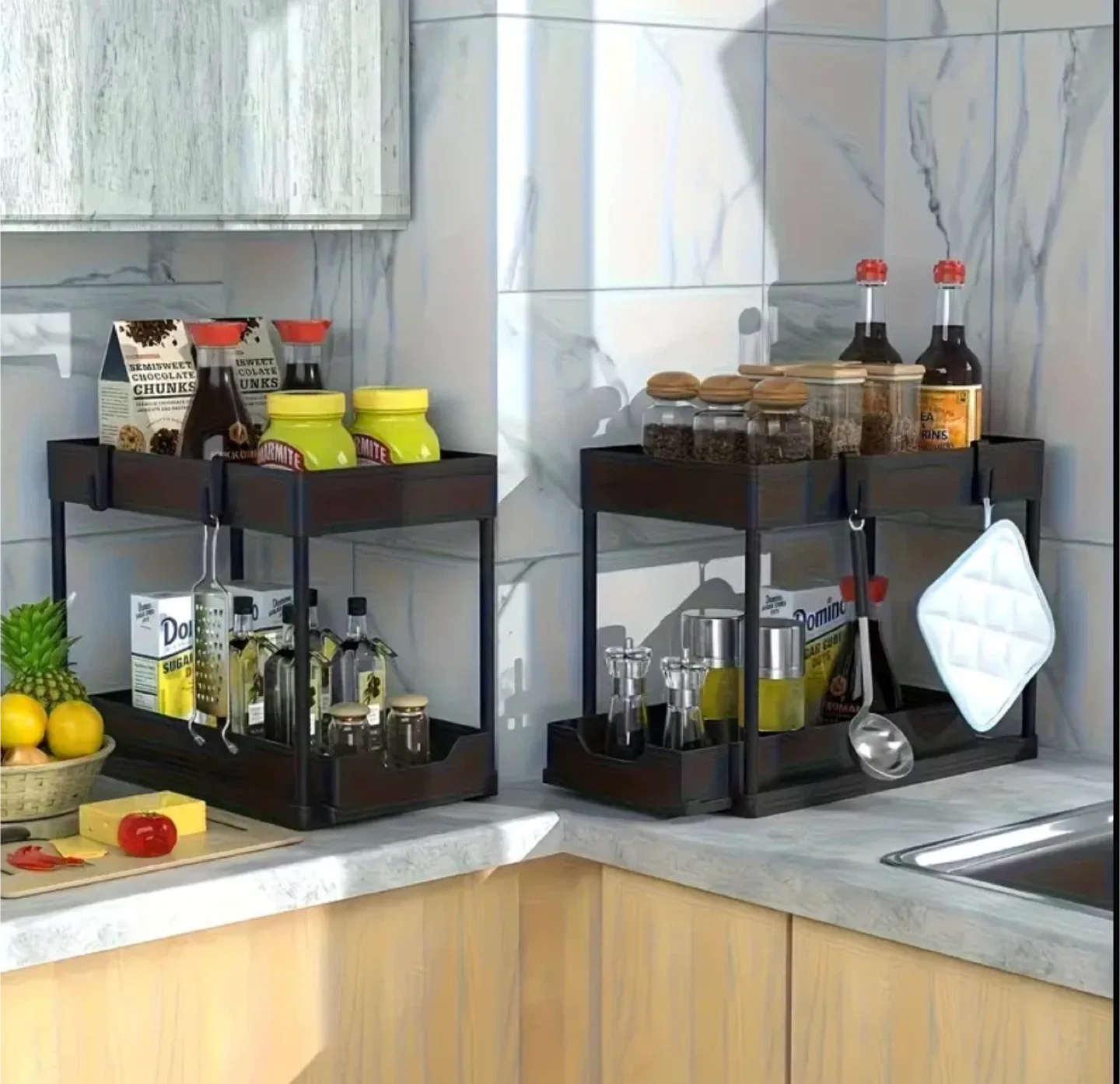 2-Tier Under Sink Organizer (Brand new in box)