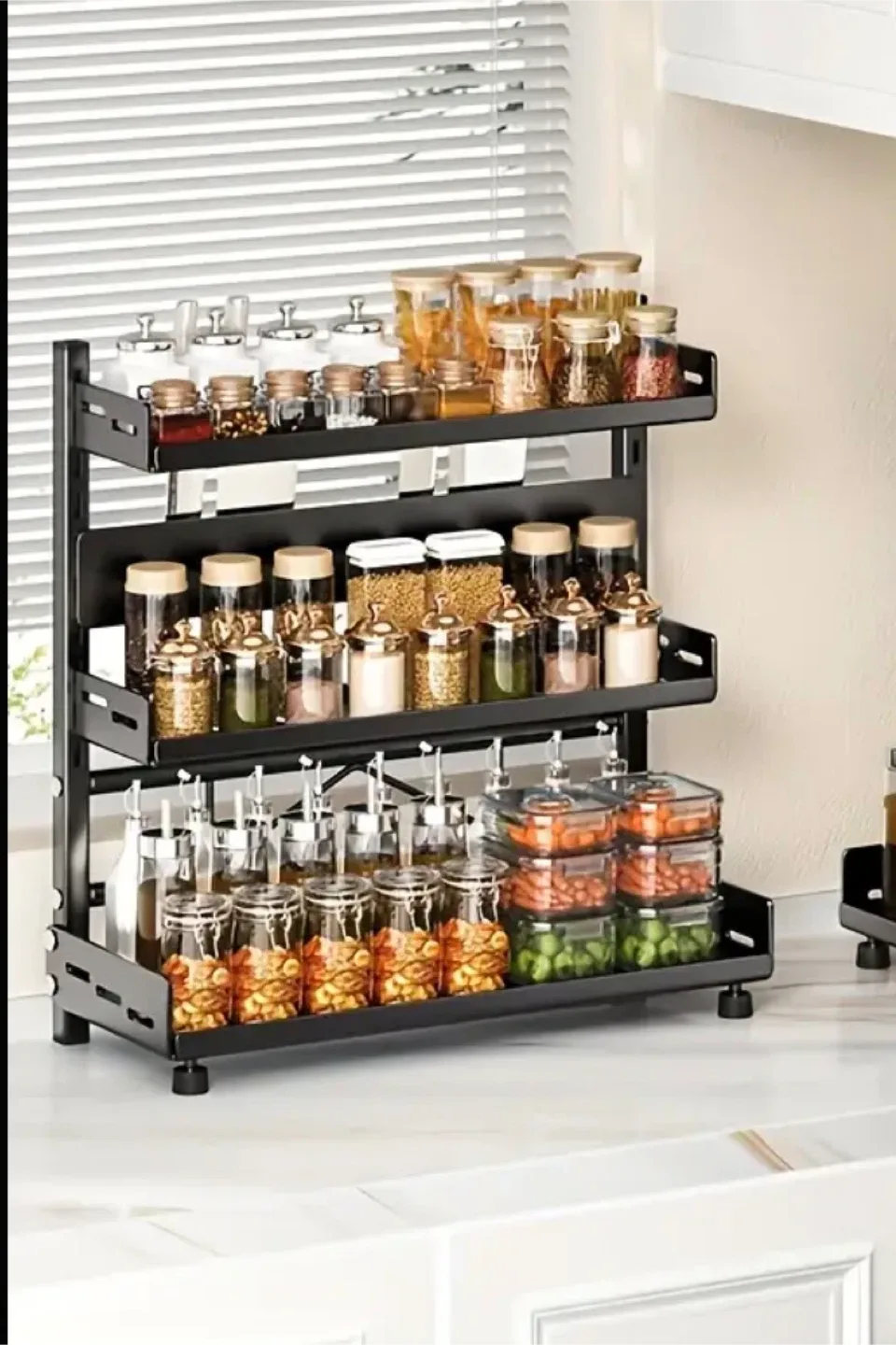 3-Tier Kitchen Rack Organizer - Brand new in box