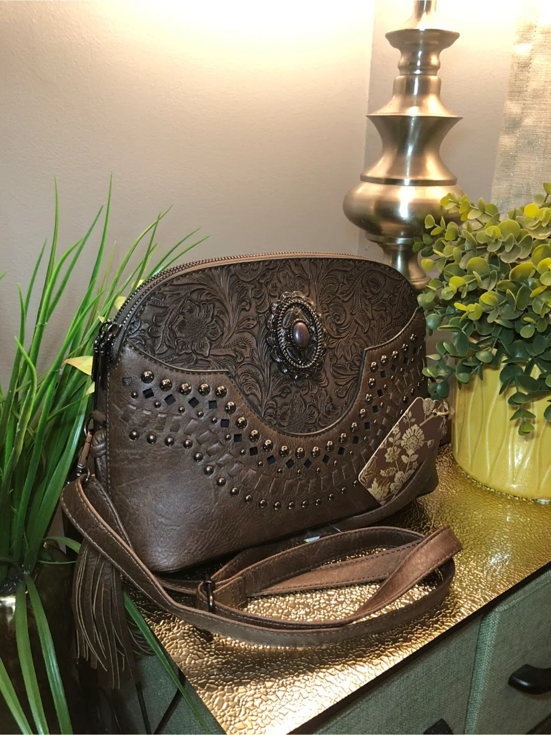 Style No. GL6327 Color Chocolate Purse image indicator(2)