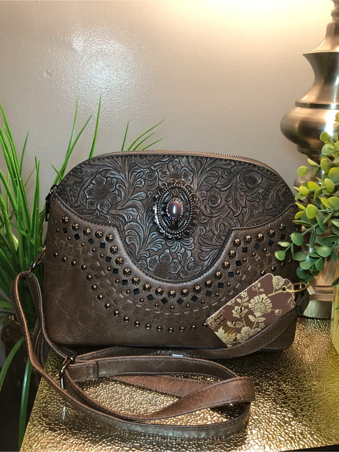 Style No. GL6327 Color Chocolate Purse thumbnail