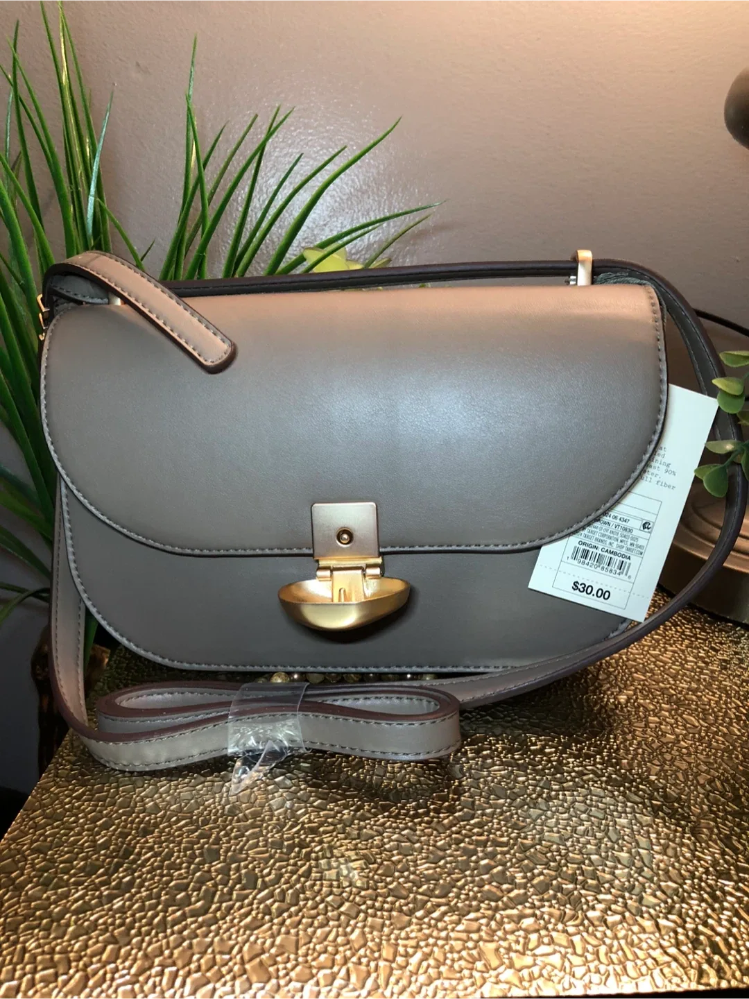 A New Day Taupe Crossbody Bag image indicator(5)