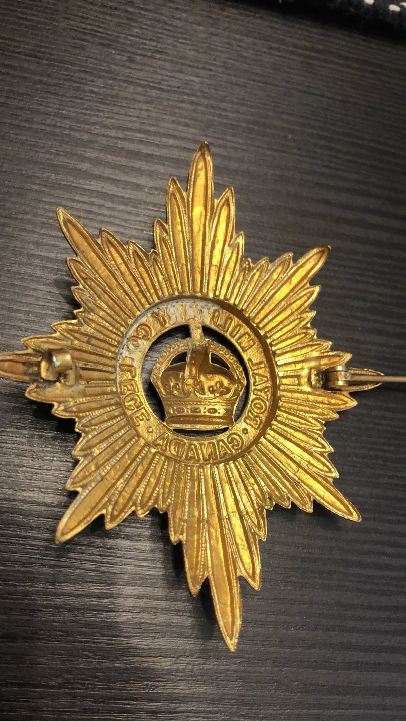 Canada Starburst Badge RM  brass image indicator(3)