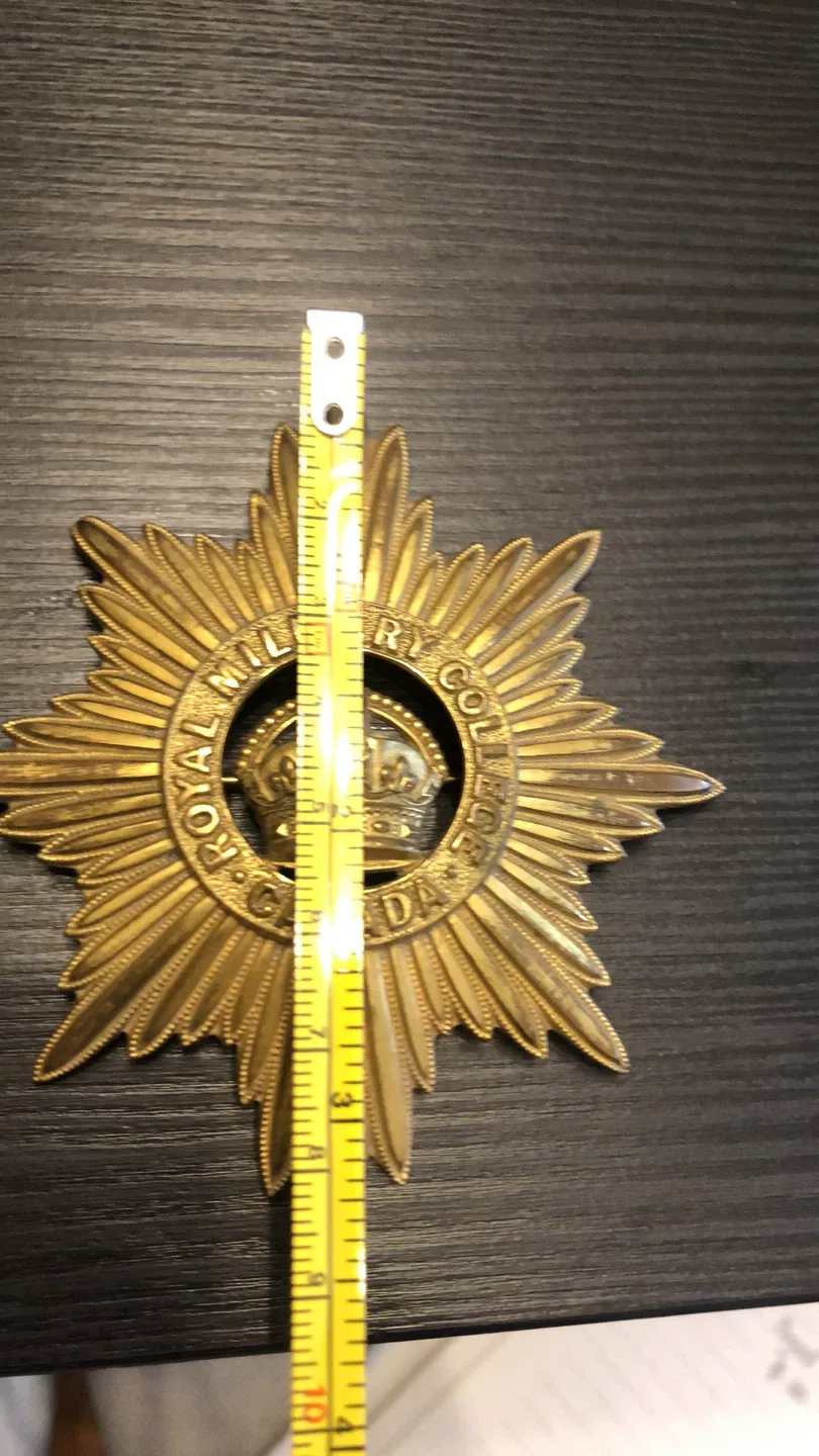 Canada Starburst Badge RM  brass image indicator(2)