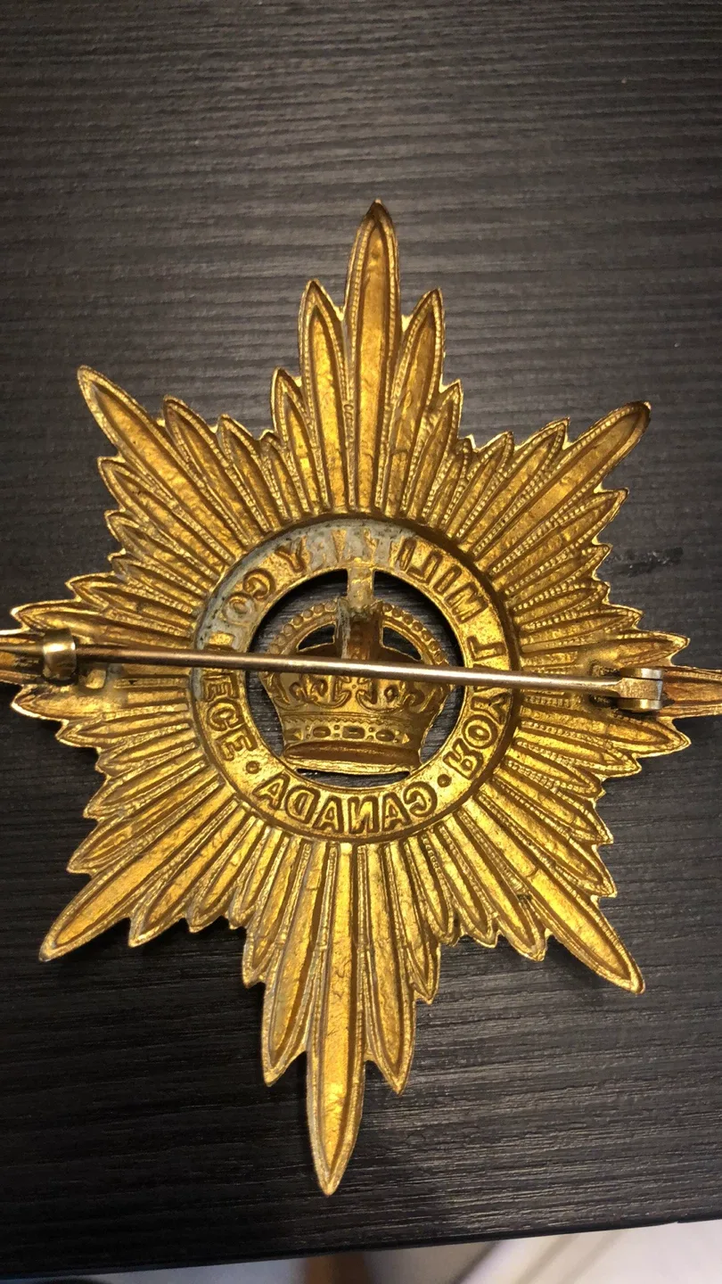Canada Starburst Badge RM  brass image indicator(6)