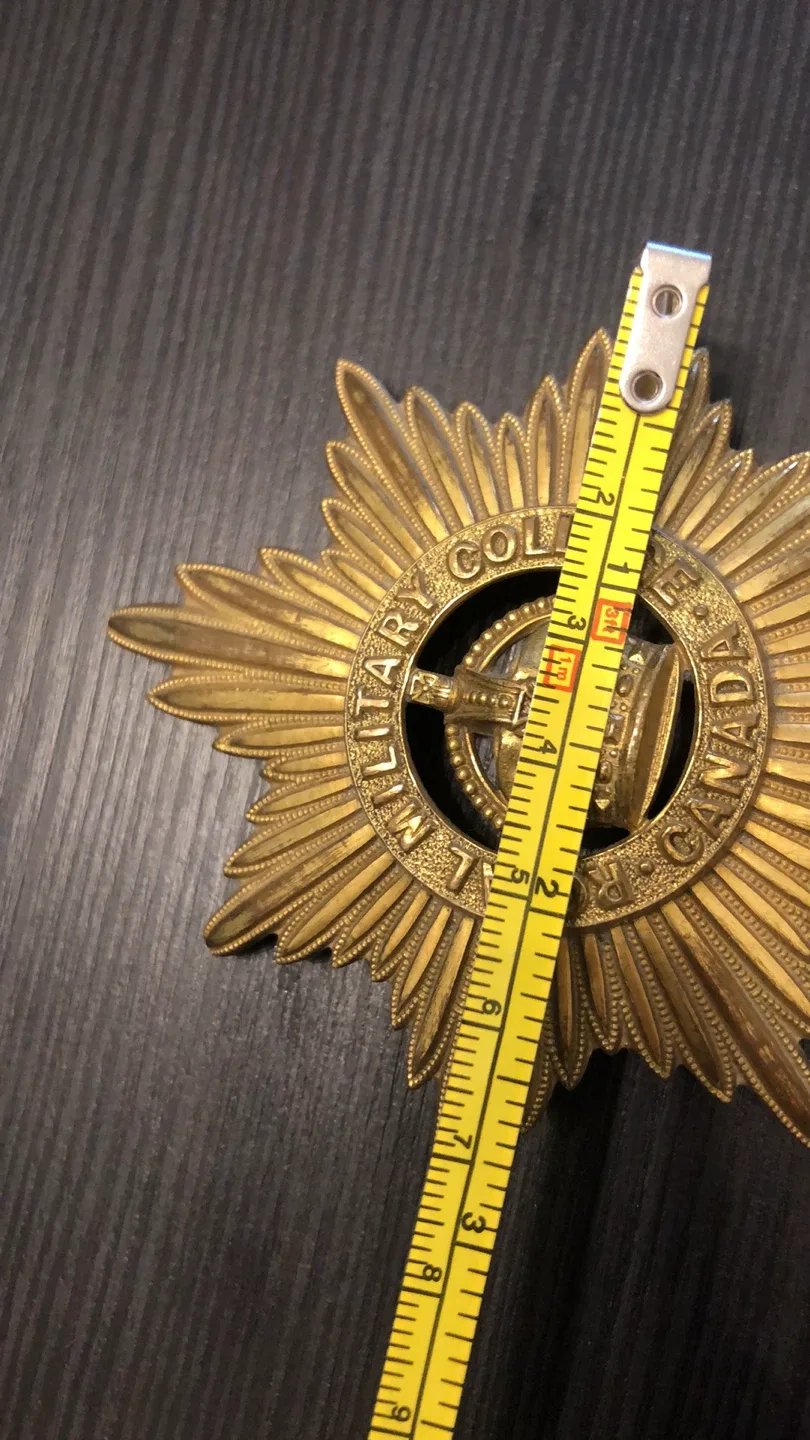 Canada Starburst Badge RM  brass image indicator(7)