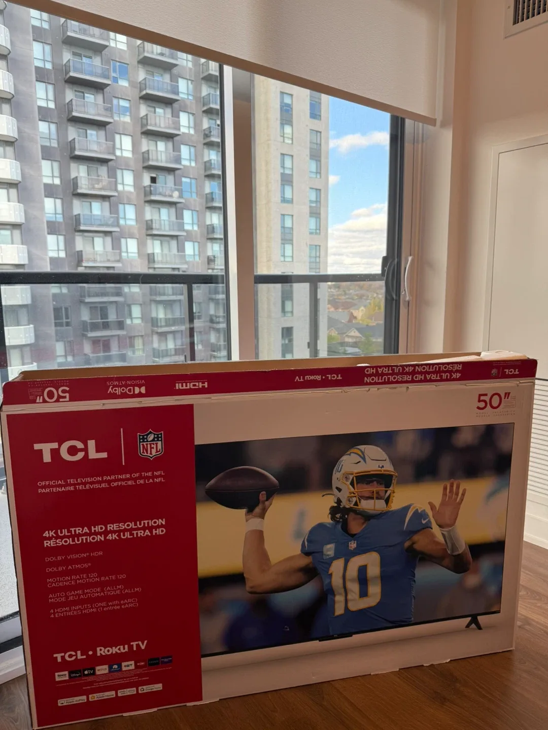 TCL 50” 4K Ultra HD Roku TV $330 image indicator(3)
