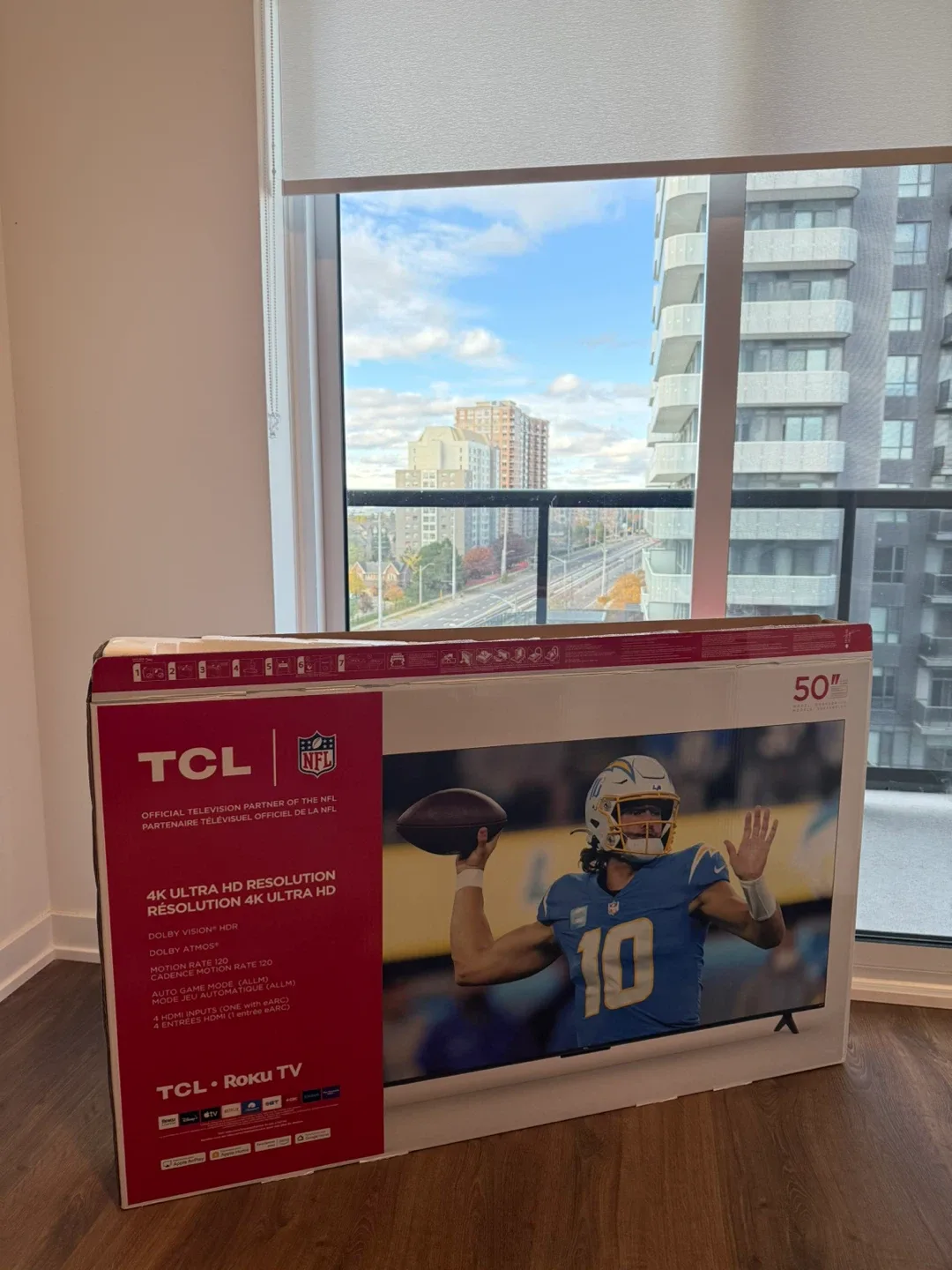 TCL 50” 4K Ultra HD Roku TV $330 image indicator(4)