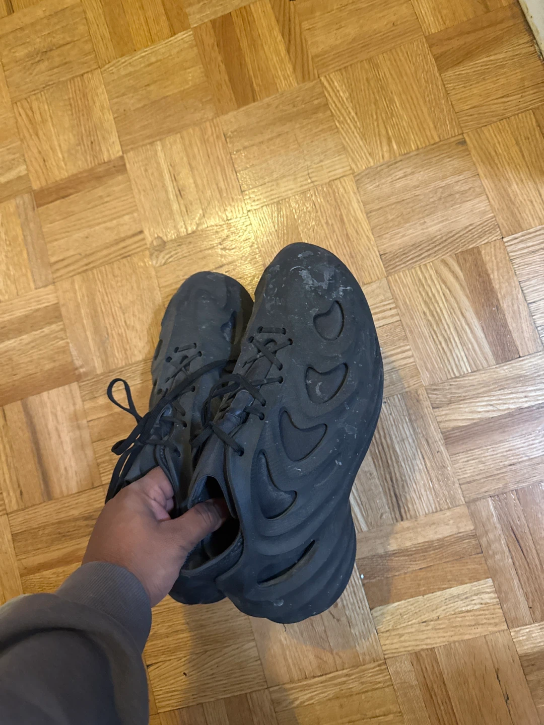 Adidas Adifom Q Black Shoes US 9