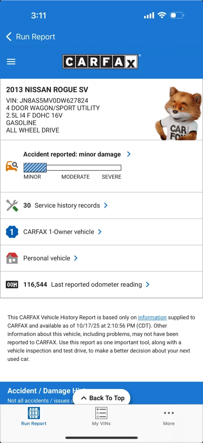 Nissan Rogue Silver SUV image indicator(9)