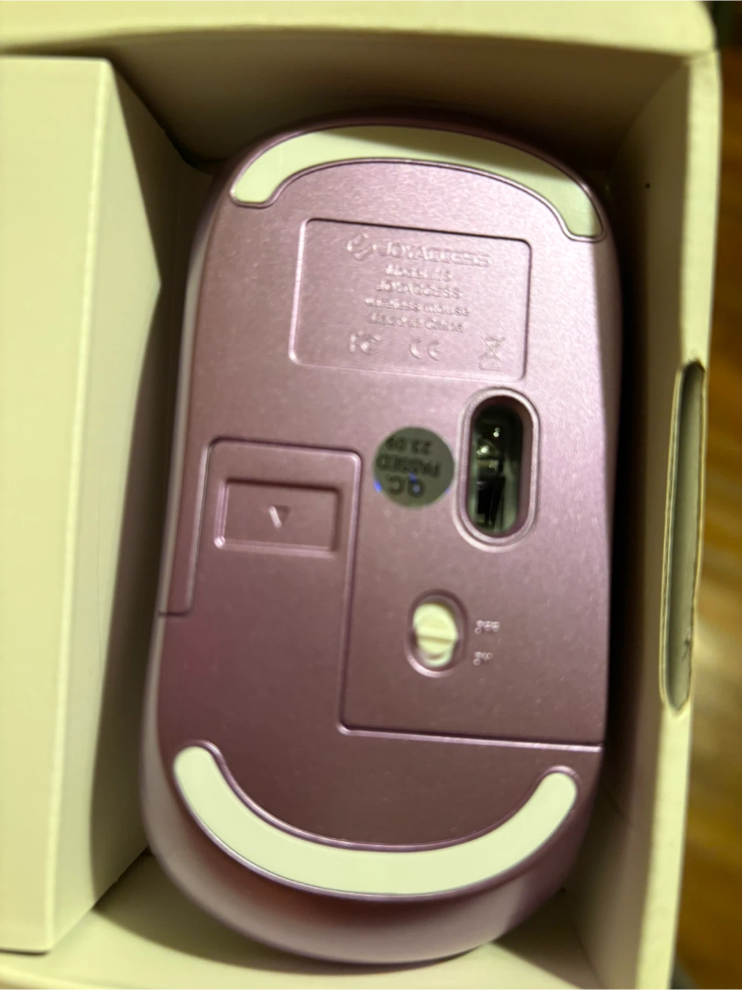 JOYACCESS 2.4G Wireless Mobile Mouse - Purple - photo 2