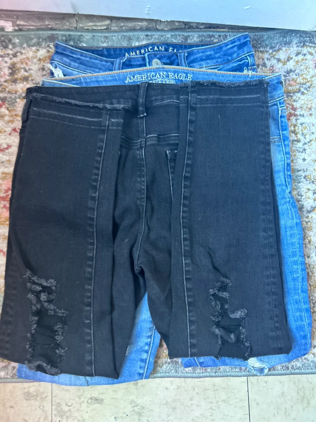 American Eagle Jeans Size 10 Read description ⤵️ image indicator(6)