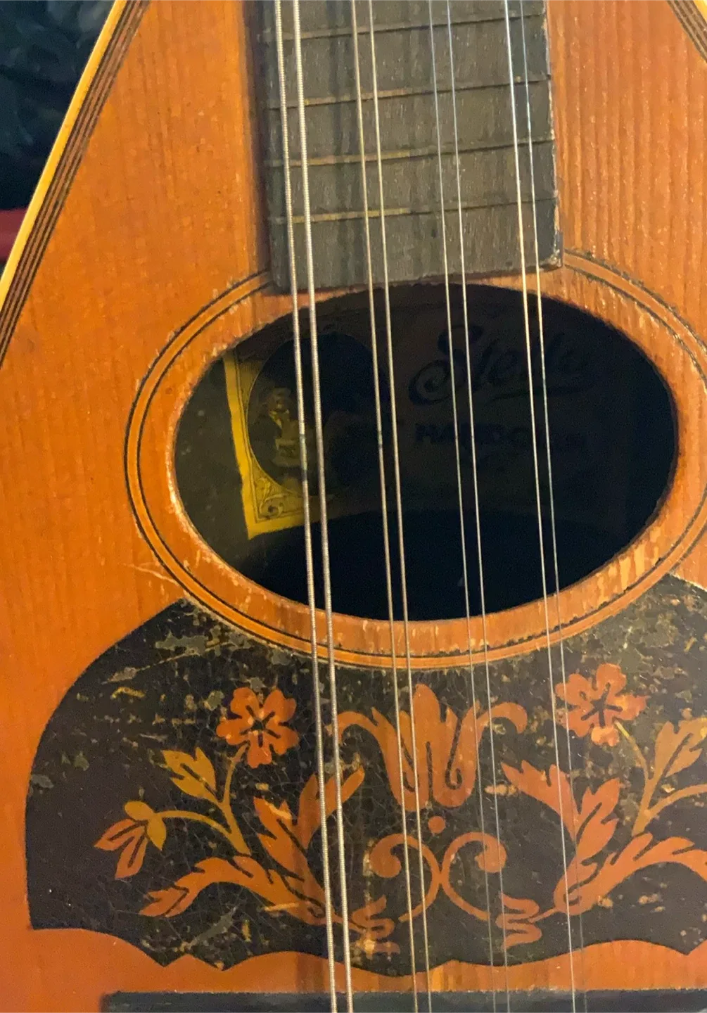 Vintage Stella Mandolin with Case + Black Diamond Strings thumbnail