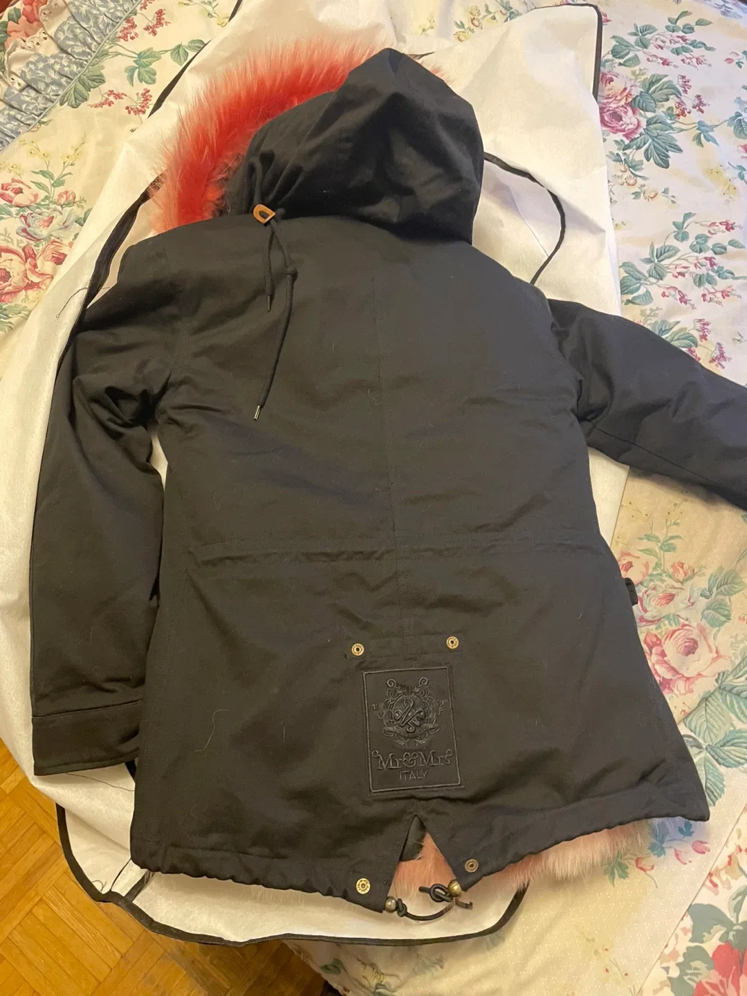 M&Ms Italy Fur-Trimmed Parka image indicator(5)