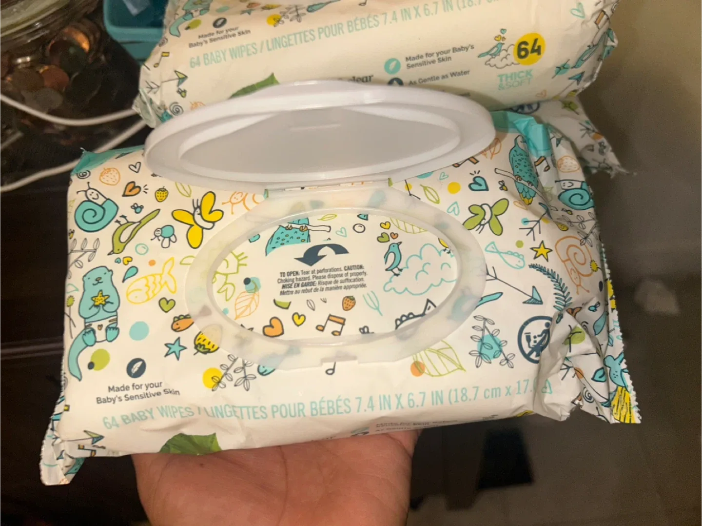 New baby wipes read description ⤵️ image indicator(2)