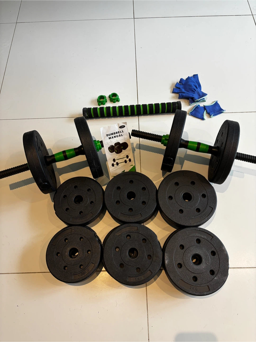 Adjustable Dumbbell Set with Manual - photo 2