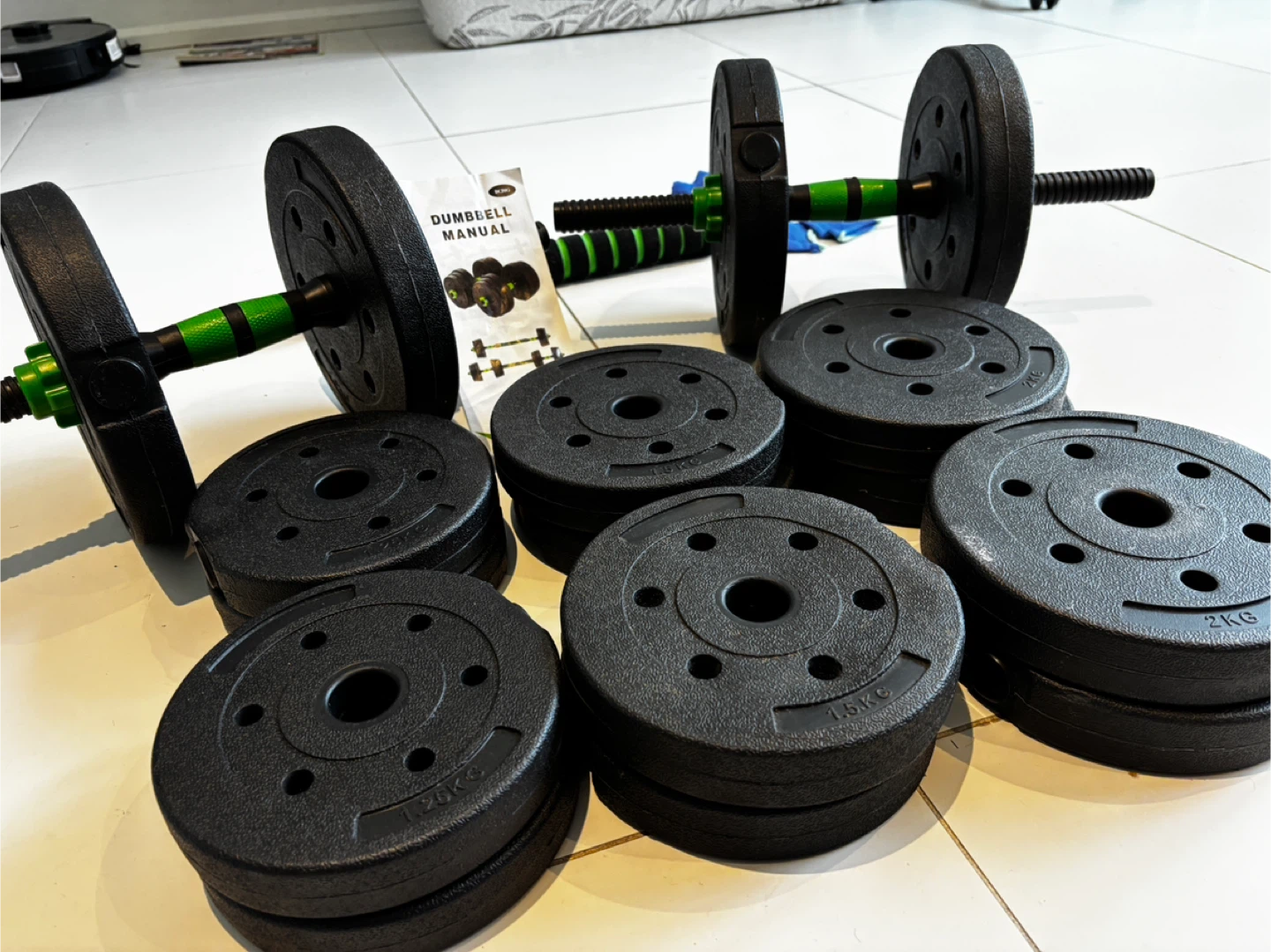 Adjustable Dumbbell Set with Manual - photo 3