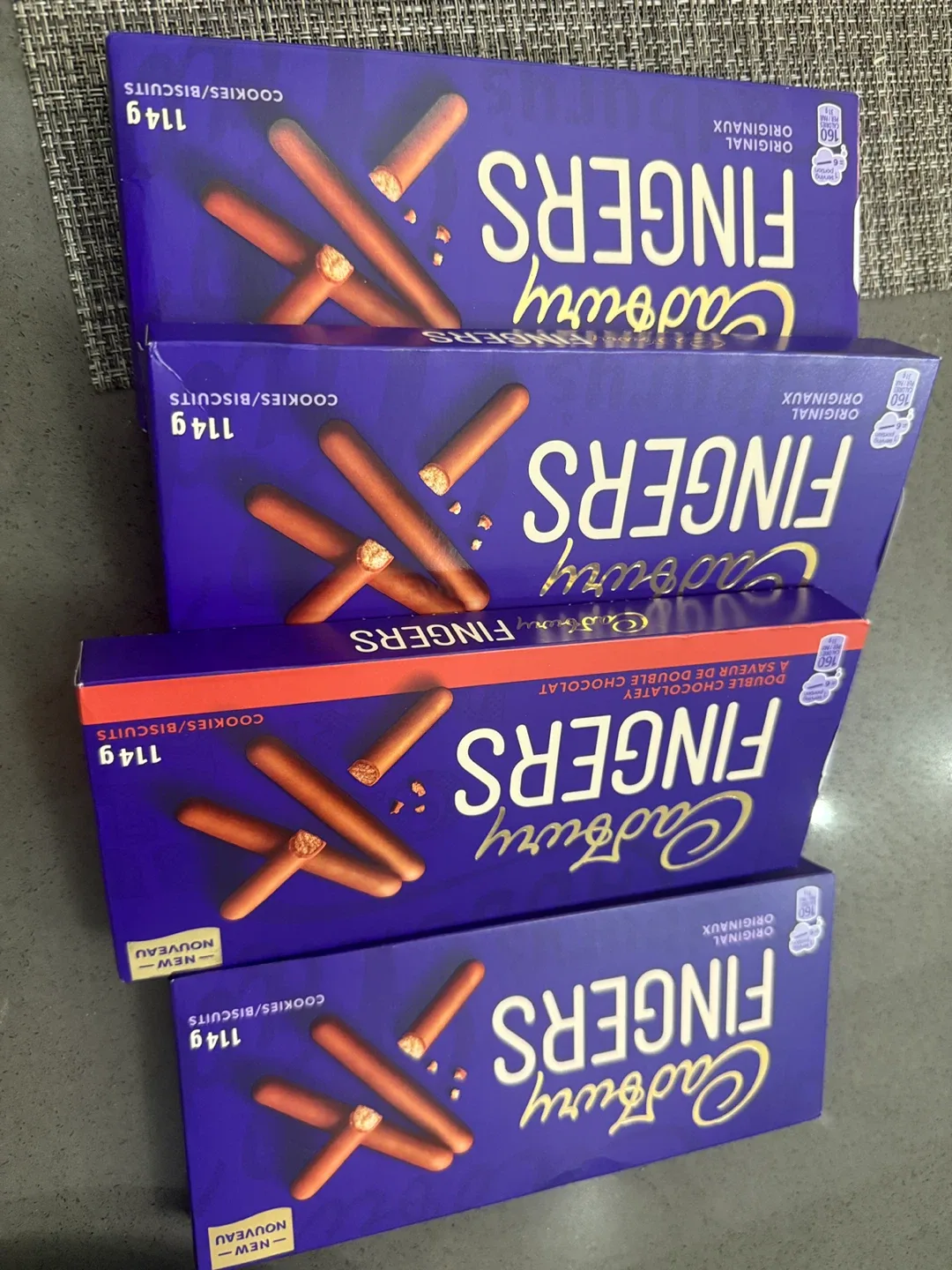 Cadbury Fingers Cookies/Biscuits 🥕