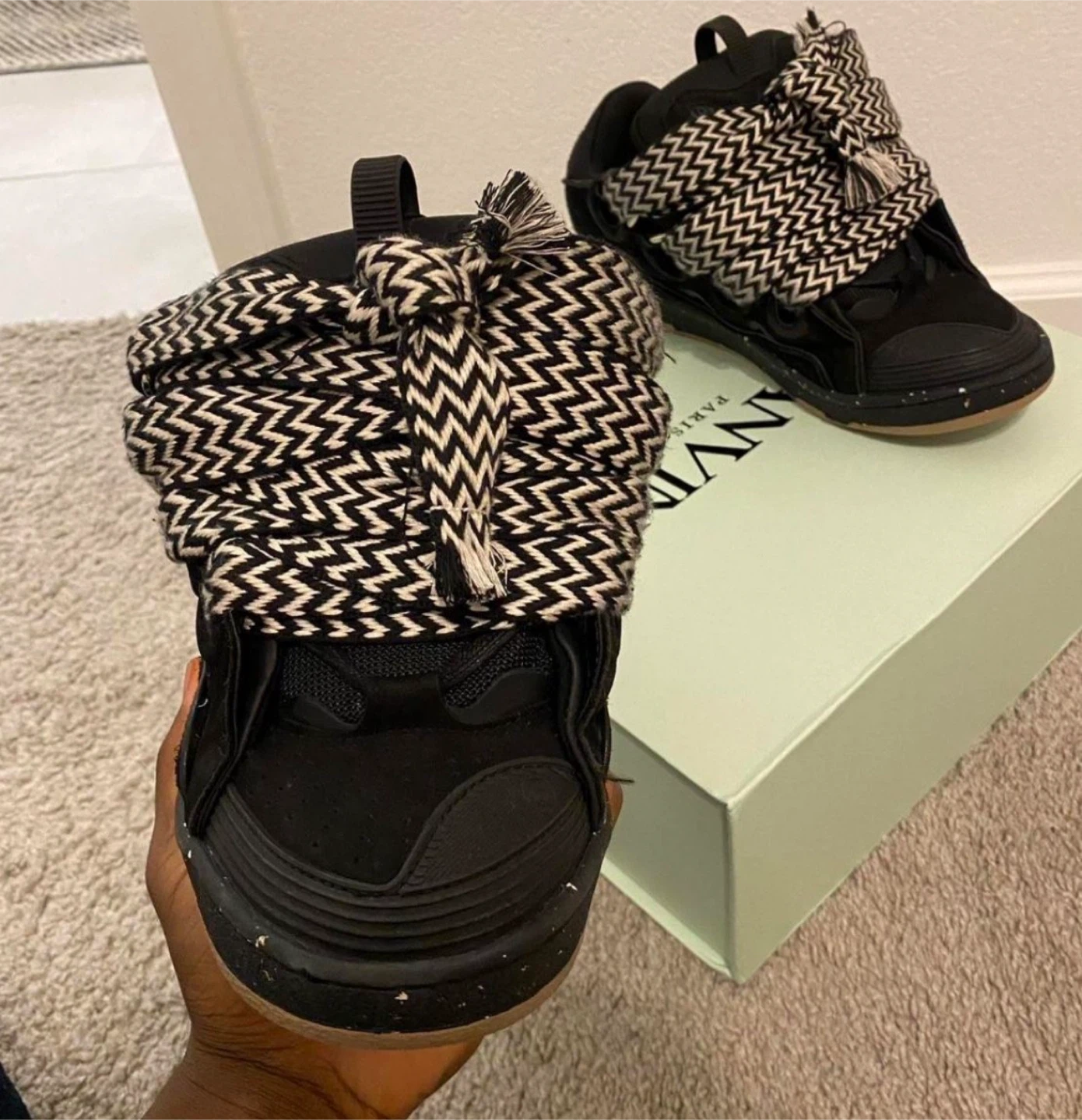 Louis Vuitton LV Trainer Black 1/1