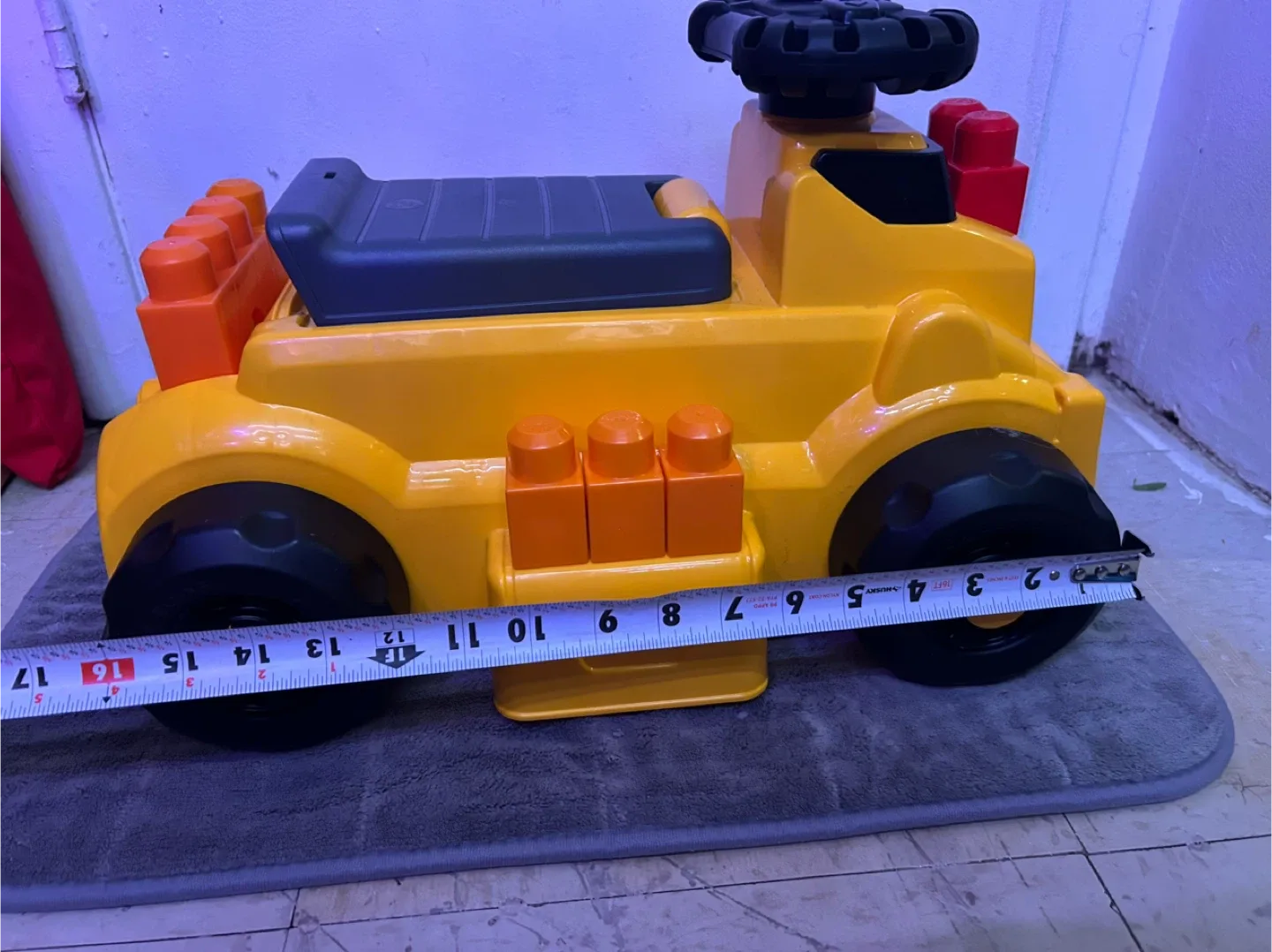 Cat Build-N-Play Ride-On Toy with blocks Read Description ⤵️ image indicator(4)