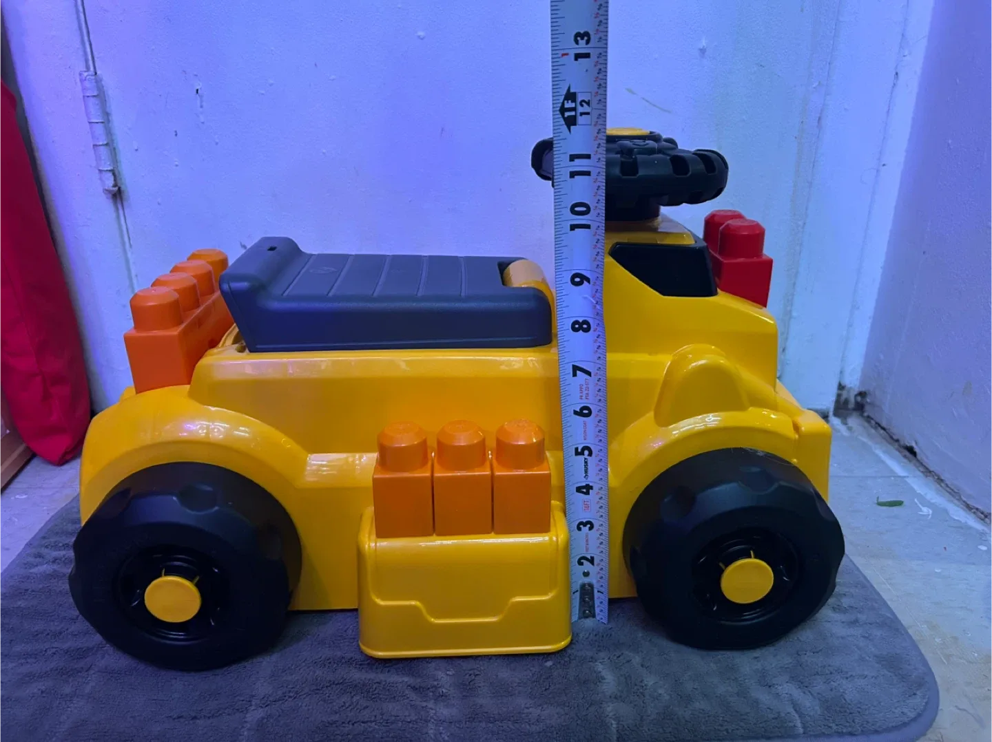 Cat Build-N-Play Ride-On Toy with blocks Read Description ⤵️ image indicator(5)