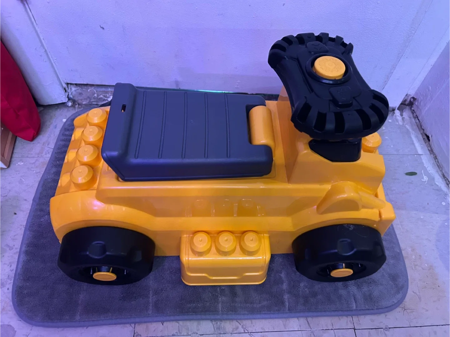 Cat Build-N-Play Ride-On Toy with blocks Read Description ⤵️ image indicator(6)