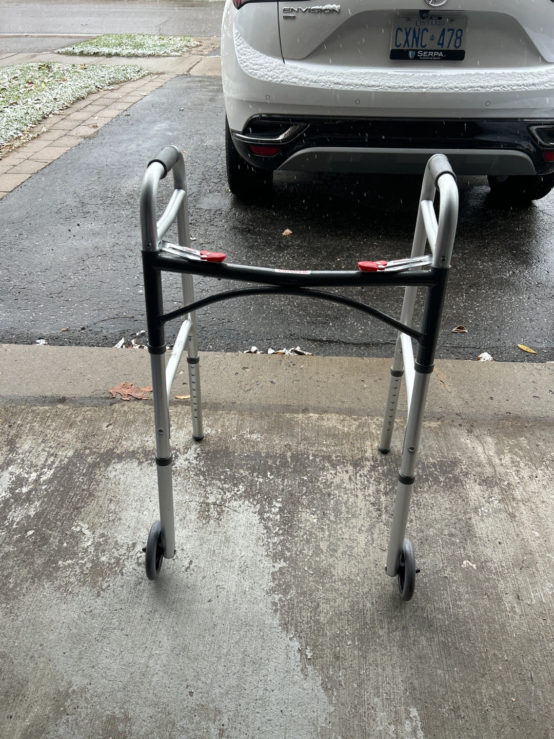 Folding Walker with Wheels - photo 2