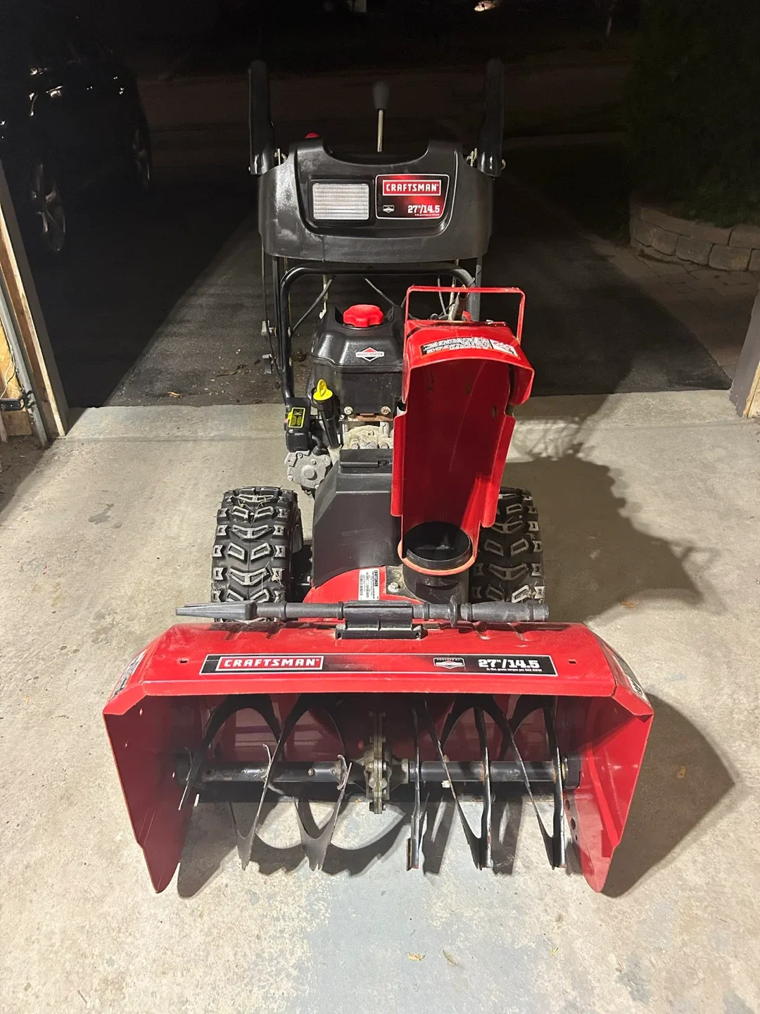 Craftsman 27" Two-Stage Snow Thrower image indicator(10)