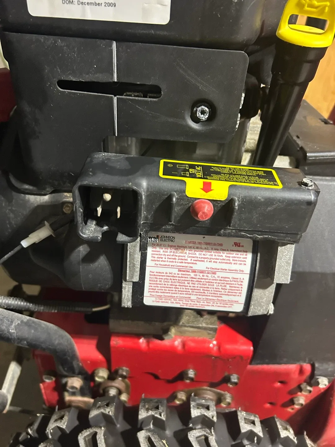 Craftsman 27" Two-Stage Snow Thrower image indicator(7)