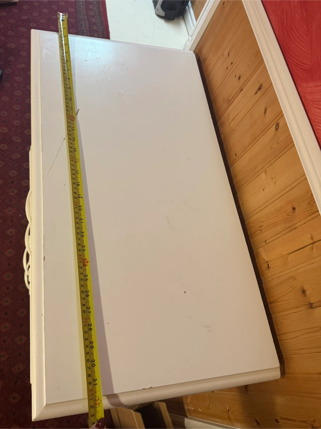 White 4-Drawer Dresser - photo 2