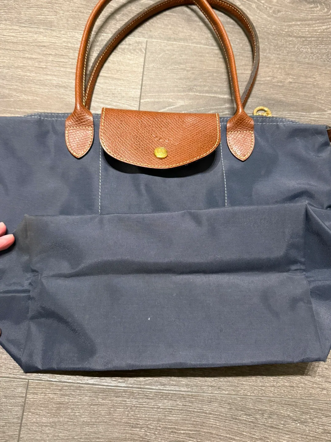 Longchamp Tote Bag Small - grey colour image indicator(3)