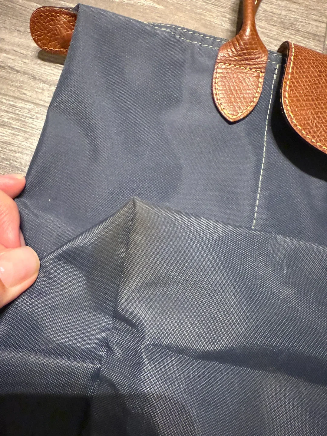 Longchamp Tote Bag Small - grey colour image indicator(4)