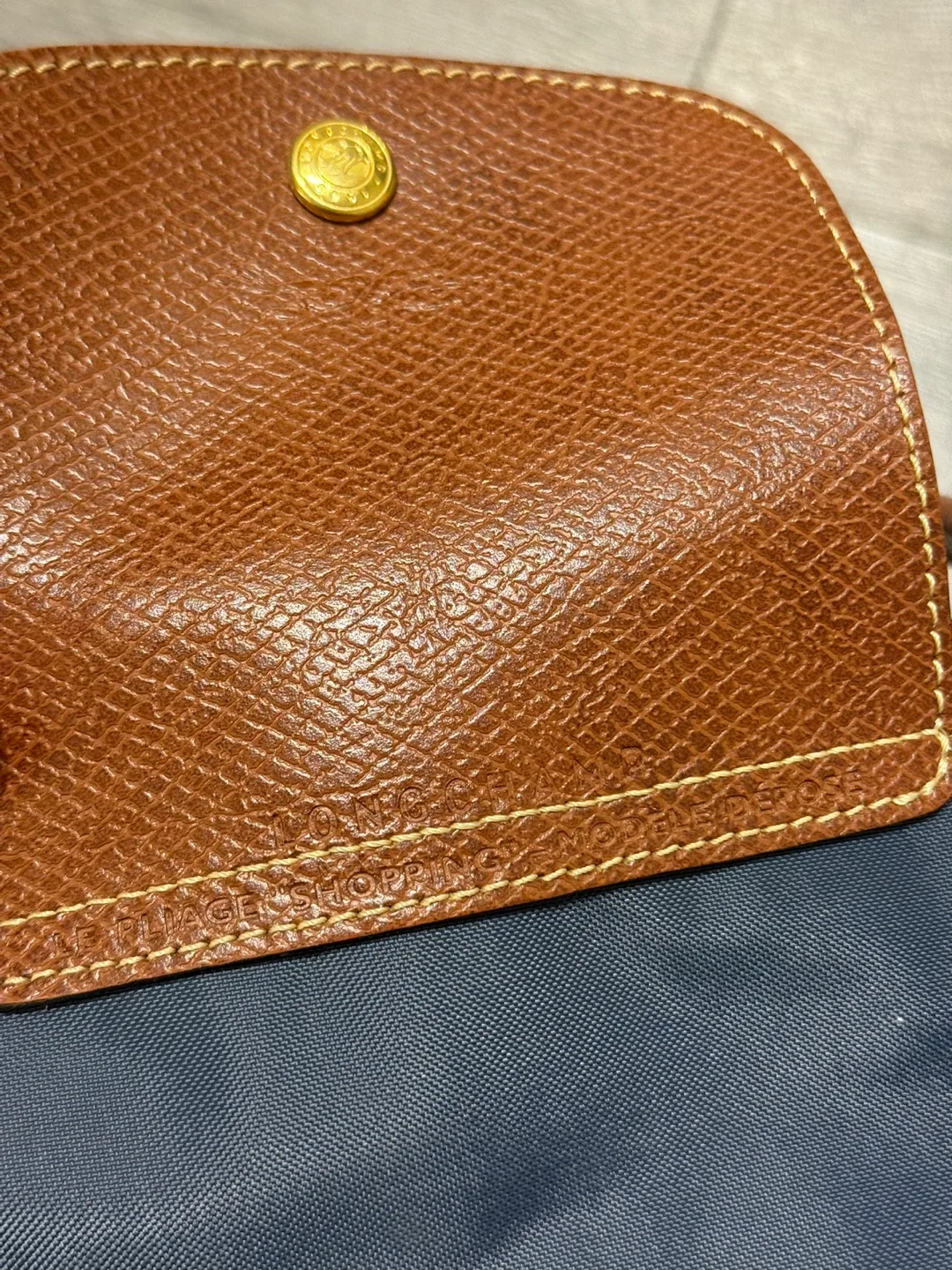 Longchamp Tote Bag Small - grey colour image indicator(5)