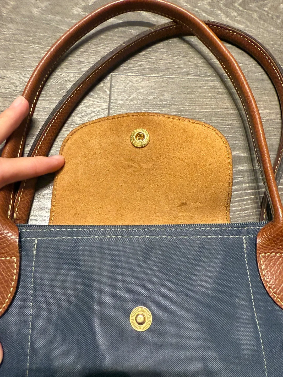 Longchamp Tote Bag Small - grey colour image indicator(2)