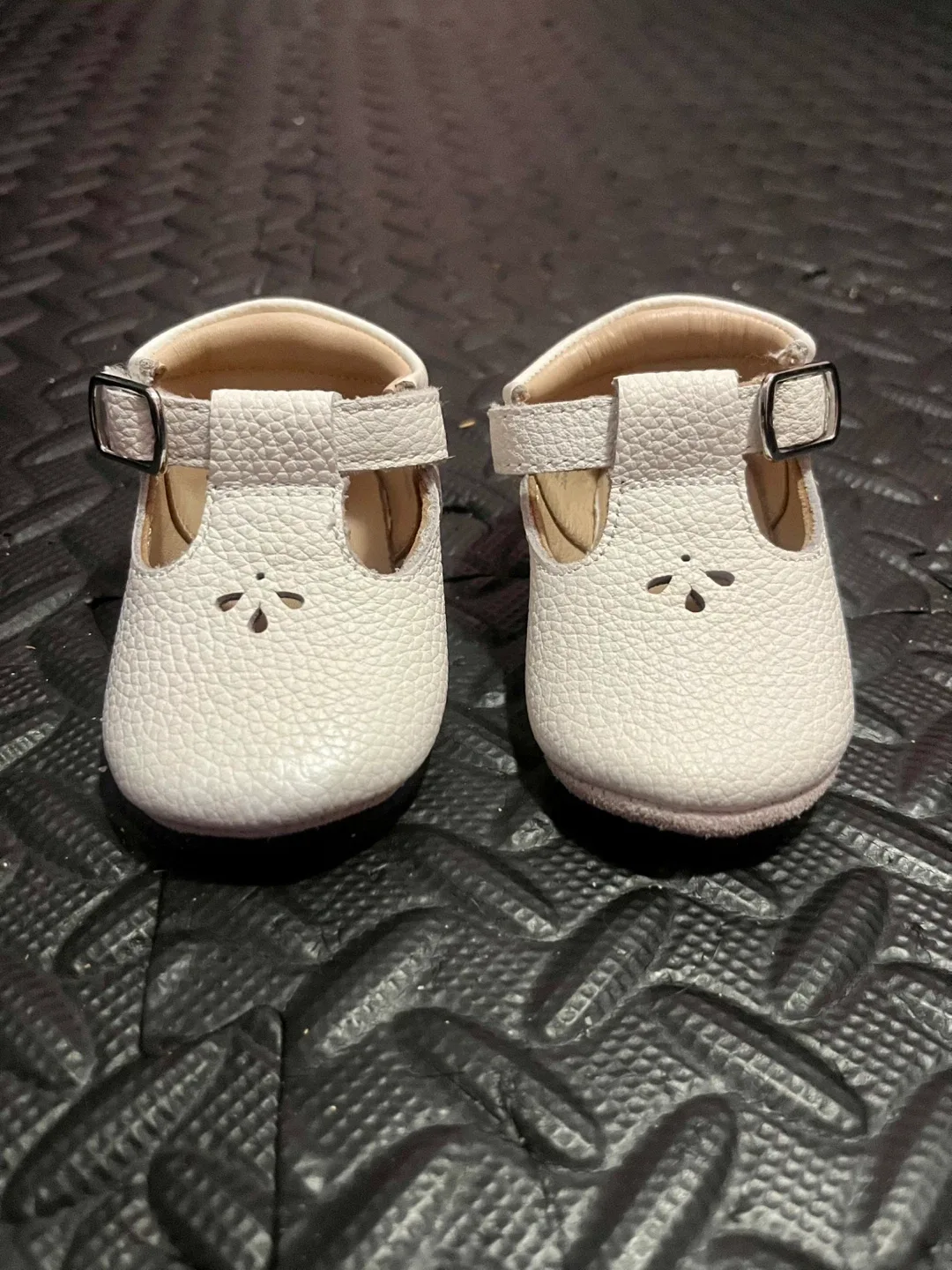 Next Baby White Leather Shoes - Size 3-6 Month thumbnail
