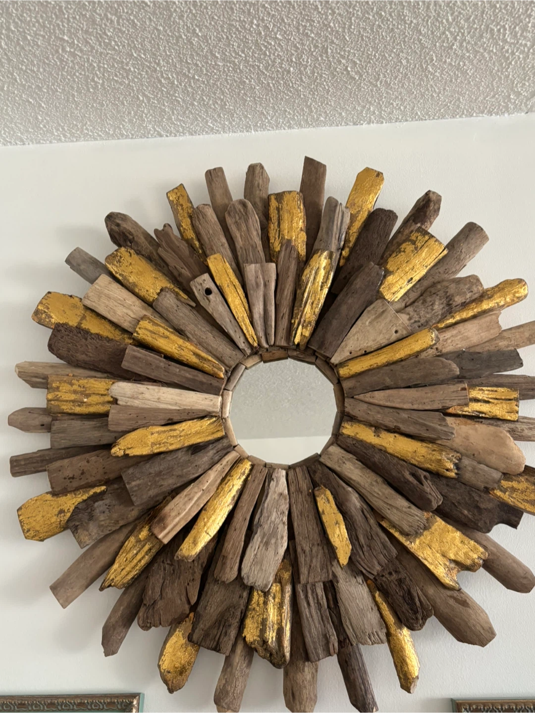 Driftwood Sunburst Mirror