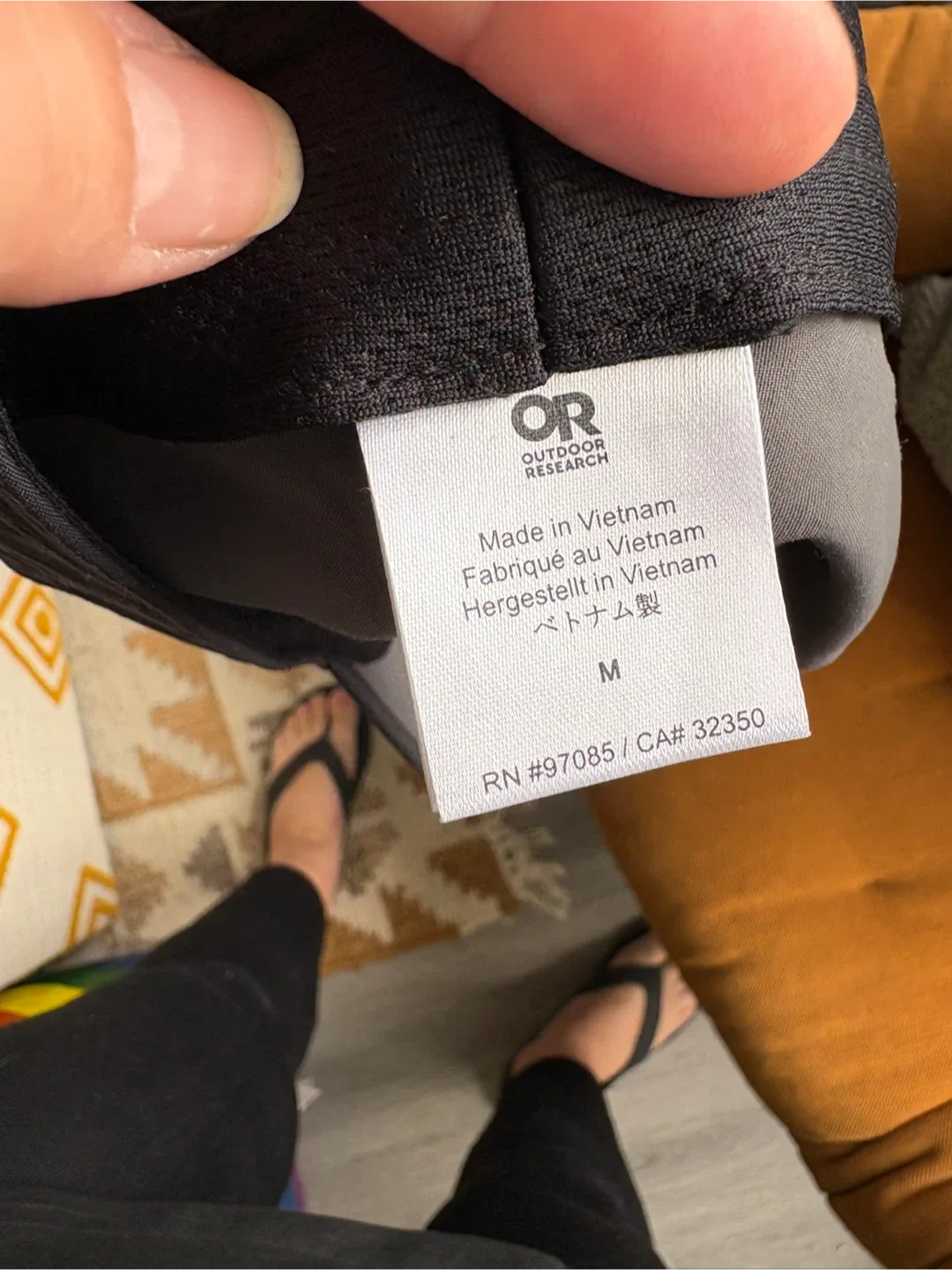 Outdoor Research Radar Pocket Cap - Black, Size M image indicator(5)