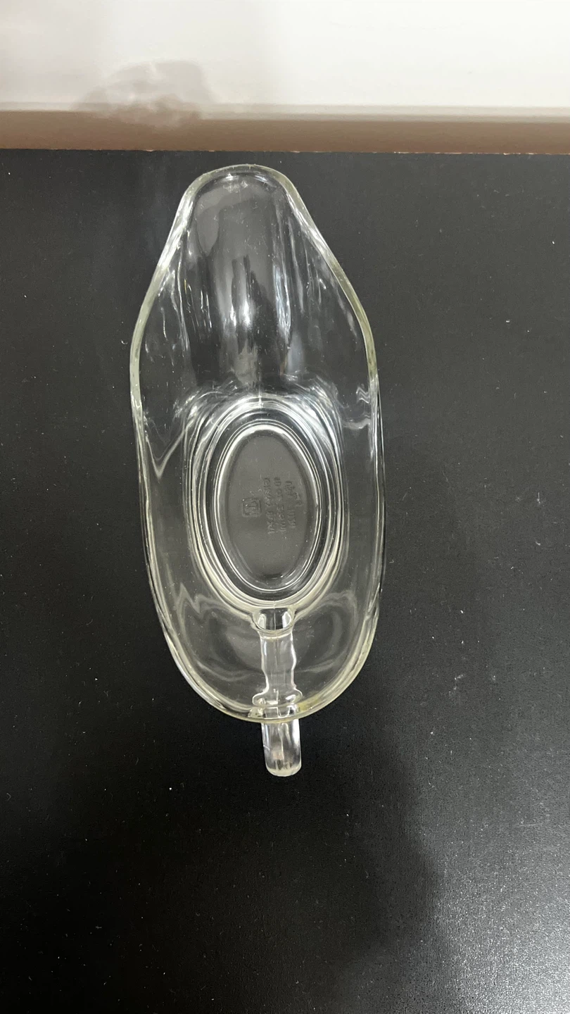 Clear Glass Gravy Boat - photo 5